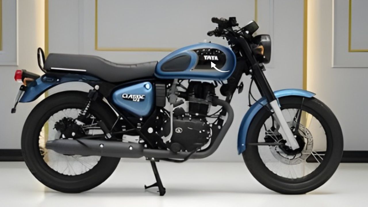 New Tata 125cc Motorcycle